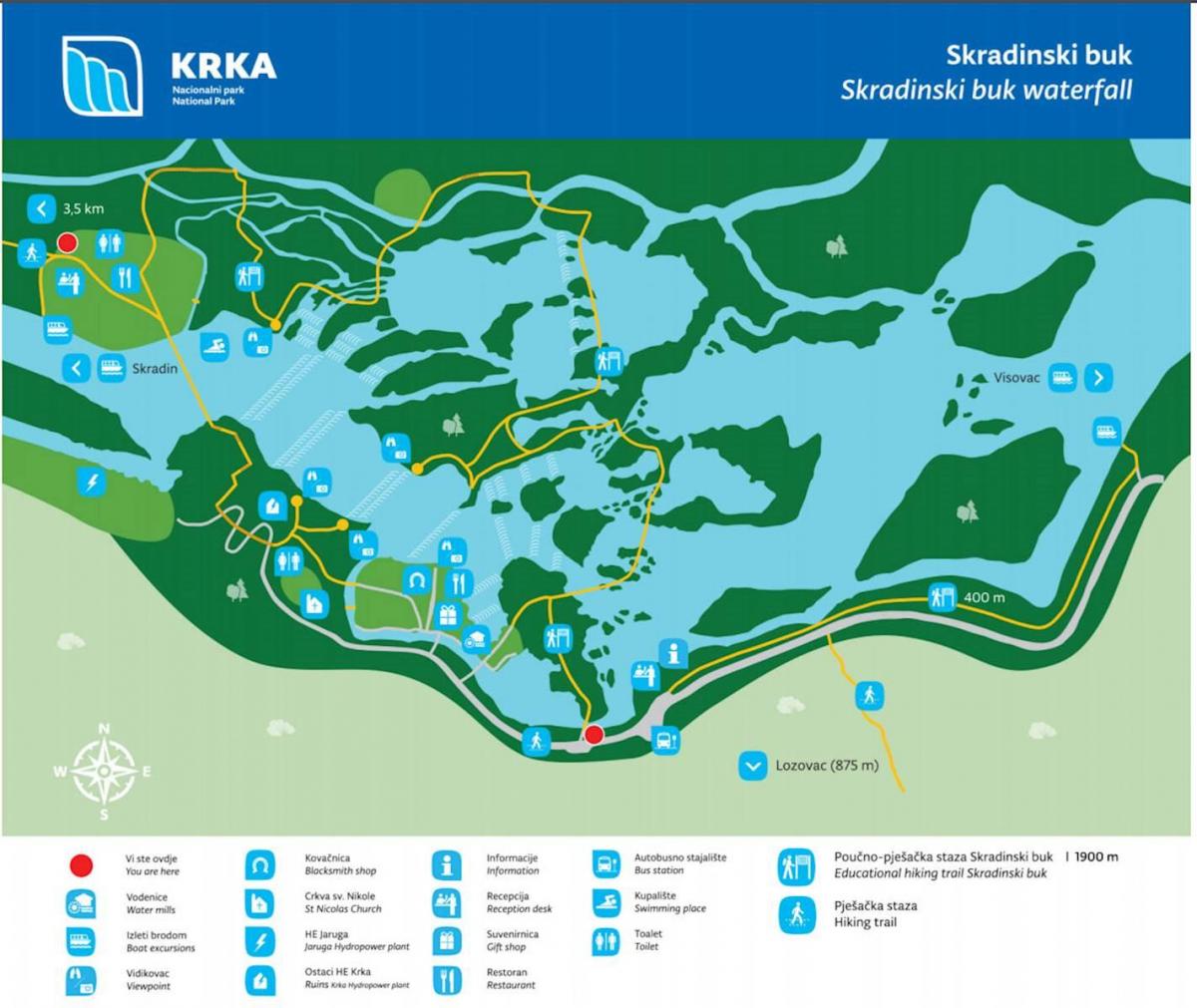 Krka Nemzeti Park T rk p marlpoint