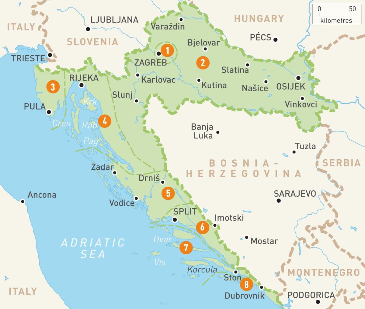 térkép utca térkép cavtat horvátország