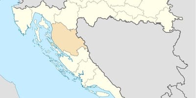 Senj horvátország térkép
