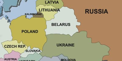Térkép horvátország, illetve a szomszédos országokban